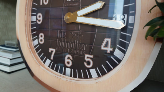 Rose Gold Brown 18 Metal